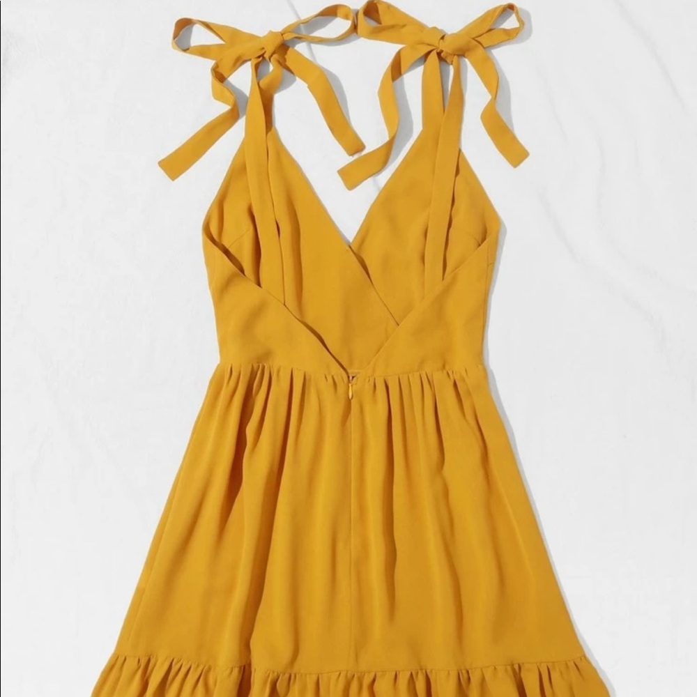 Yellow dress
